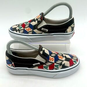 Vans Off the Wall Sneakers Unisex Womens 5.0 Mens 3.5 Multicolor Canvas Checks